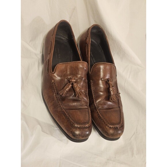 To Boot New York Adam Derrick Men\'s Italian Leather Tassel Loafers Brown Sz 10.5 main image 6